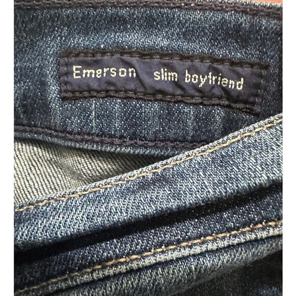 CoH Emerson Slim Boyfriend Jeans Button Fly Straight Leg Medium Wash, 28 - Picture 5 of 11